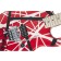 EVH Striped Series 5150 Red, Black and White Stripes