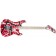 EVH Striped Series 5150 Red, Black and White Stripes