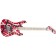 EVH Striped Series 5150 Red, Black and White Stripes