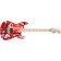 EVH Striped Series Red with Black Stripes 