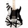 EVH Striped Series White with Black Stripes