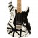 EVH Striped Series 78 Eruption White with Black Stripes Relic Body