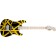 EVH Striped Series Black with Yellow Stripes Electric Guitar