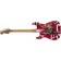 EVH Striped Series Frankie Electric Guitar Red White Black Relic Back