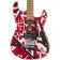 EVH Striped Series Frankie Electric Guitar Red White Black Relic Body