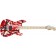 EVH Striped Series Red with Black Stripes Electric Guitar