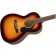 Fender CP-60S Sunburst Acoustic Parlour Guitar Body Angle