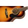 Fender CP-60S Sunburst Acoustic Parlour Guitar Sound Hole