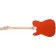 Fender Deluxe Nashville Telecaster Guitar Fiesta Red Back