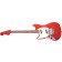 Fender MIJ Traditional ‘60s Mustang Left Handed Special Run Candy Apple Red With Matching Headstock Front