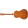 Fender PM-2 Parlor NE All-Mahogany Paramount Natural Guitar Back