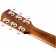 Fender PM-2 Parlor NE All-Mahogany Paramount Natural Guitar Headstock Back