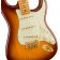 Fender 75th Anniversary Commemorative Stratocaster Maple Fingerboard 2-Colour Bourbon Burst Body Detail