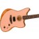 Fender Acoustasonic Player Jazzmaster Shell Pink Body Angle