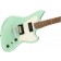 Fender Alternate Reality PowerCaster Surf Green Body Angle