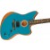 Fender American Acoustasonic Jazzmaster Ocean Turquoise Body Angle