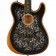 Fender American Acoustasonic Telecaster Black Paisley Body