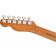 Fender American Acoustasonic Telecaster Ebony Fingerboard Blue Paisley Headstock Back