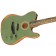 Fender American Acoustasonic Telecaster Surf Green Body Angle