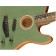 Fender American Acoustasonic Telecaster Surf Green Body Detail