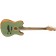 Fender American Acoustasonic Telecaster Surf Green Front Angle