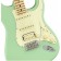 Fender American Performer Stratocaster HSS Satin Surf Green Body Detail