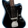 Fender American Professional II Jazzmaster Dark Night Rosewood Body Detail