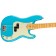 Fender American Professional II Precision Bass Miami Blue Maple Body Angle
