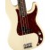 Fender American Professional II Precision Bass Olympic White Rosewood Tortoiseshell Body Detail