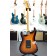 Fender American Ultra Luxe Stratocaster 2-Colour Sunburst Rosewood Back
