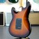 Fender American Ultra Luxe Stratocaster 2-Colour Sunburst Rosewood Body Back Angle