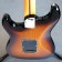 Fender American Ultra Luxe Stratocaster 2-Colour Sunburst Rosewood Body Back Detail