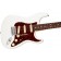 Fender American Ultra Stratocaster Arctic Pearl Rosewood Body Angle