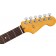 Fender American Ultra Stratocaster Arctic Pearl Rosewood Headstock
