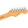 Fender American Ultra Stratocaster Left-Hand Maple Fingerboard Texas Tea Headstock Back