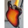 Fender American Ultra Telecaster Ultraburst Body Back Angle