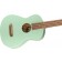 Fender Avalon Tenor Ukulele Surf Green Body Angle