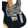Fender Brad Paisley Esquire Black Sparkle Maple Body Detail