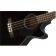 Fender CB-60SCE Black Acoustic Bass Guitar Body Detail