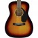 Fender CC-60S Concert - 3-Colour Sunburst