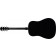 Fender CD-60S Acoustic Guitar Black Back