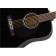 Fender CD-60S Acoustic Guitar Black Body Detail
