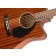 Fender CD-60SCE All-Mahogany Electro Acoustic Guitar Body Angle