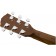 Fender CP-60S Natural Acoustic Parlour Guitar Headstock Back