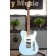 Fender Deluxe Nashville Telecaster Daphne Blue Actual Front