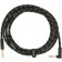 Fender Deluxe Series Instrument Cable Straight Angle 10 Foot Black Tweed No Packaging