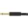 Fender Deluxe Series Instrument Cable Straight Angle 10 Foot Black Tweed Straight ENd