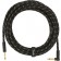 Fender Deluxe Series Instrument Cable Straight Angle 18.6 Foot Black Tweed No Packaging