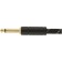 Fender Deluxe Series Instrument Cable 18.6 Foot Black Tweed Jack