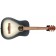 Fender FA-15 3/4 Acoustic Guitar With Gig Bag Moonlight Burst B Stock Front